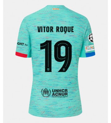 Barcelona Vitor Roque #19 Tredjetröja 2023-24 Kortärmad